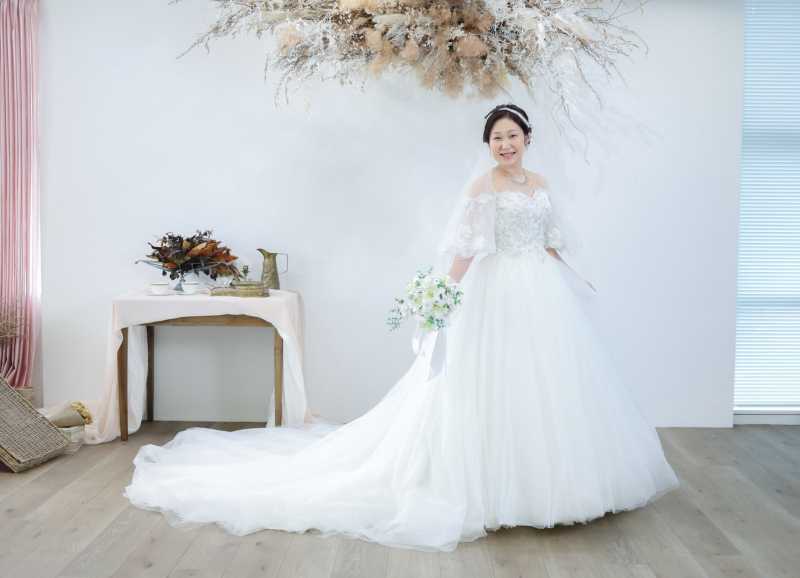 ご新婦様のソロショット