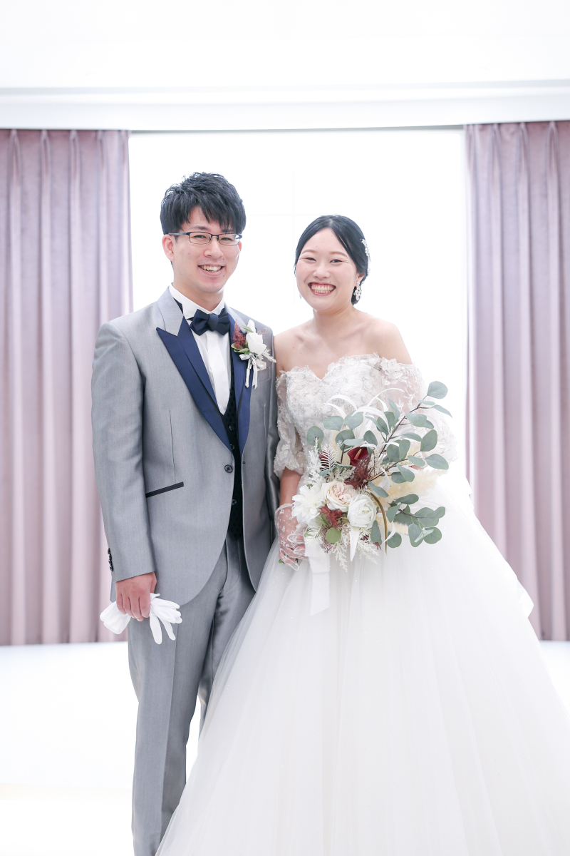 ご家族様と一緒にチャペル撮影&後日、後楽園ロケーション撮影