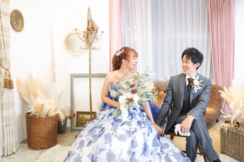 まるで韓国風ウェディング