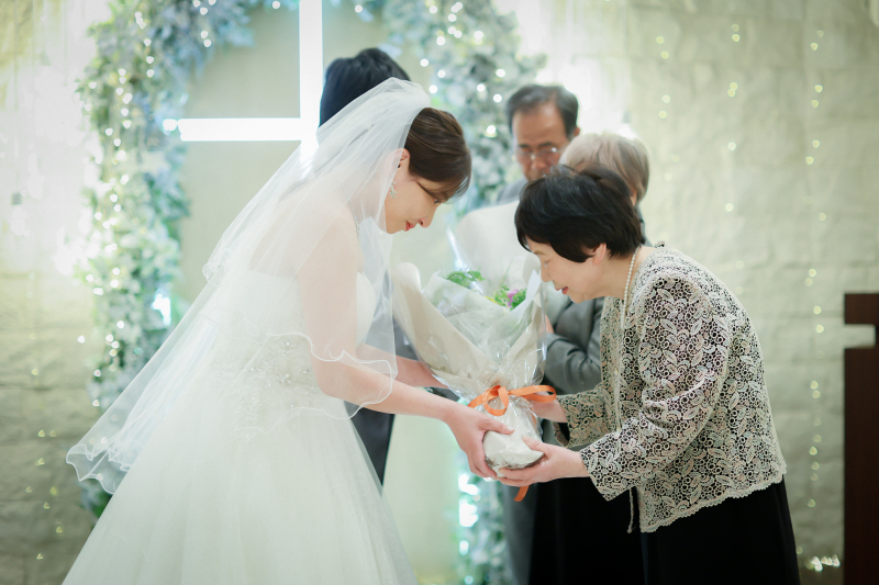 お2人からご両親様へ