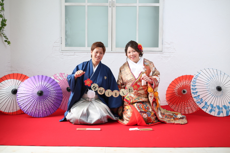 短い髪でもきれいにセットしてくれた