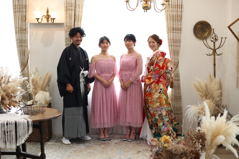 ブライズメイドドレス