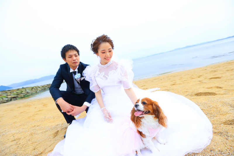 ペットとも撮影できました♪