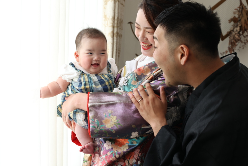 お子様と一緒に