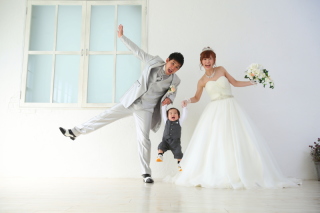 結婚写真として
