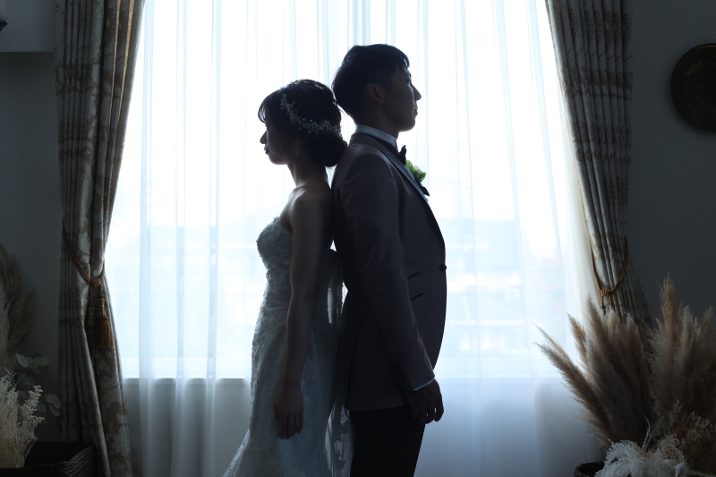 シルエットでクールな雰囲気