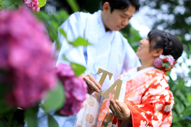 こだわりは紫陽花