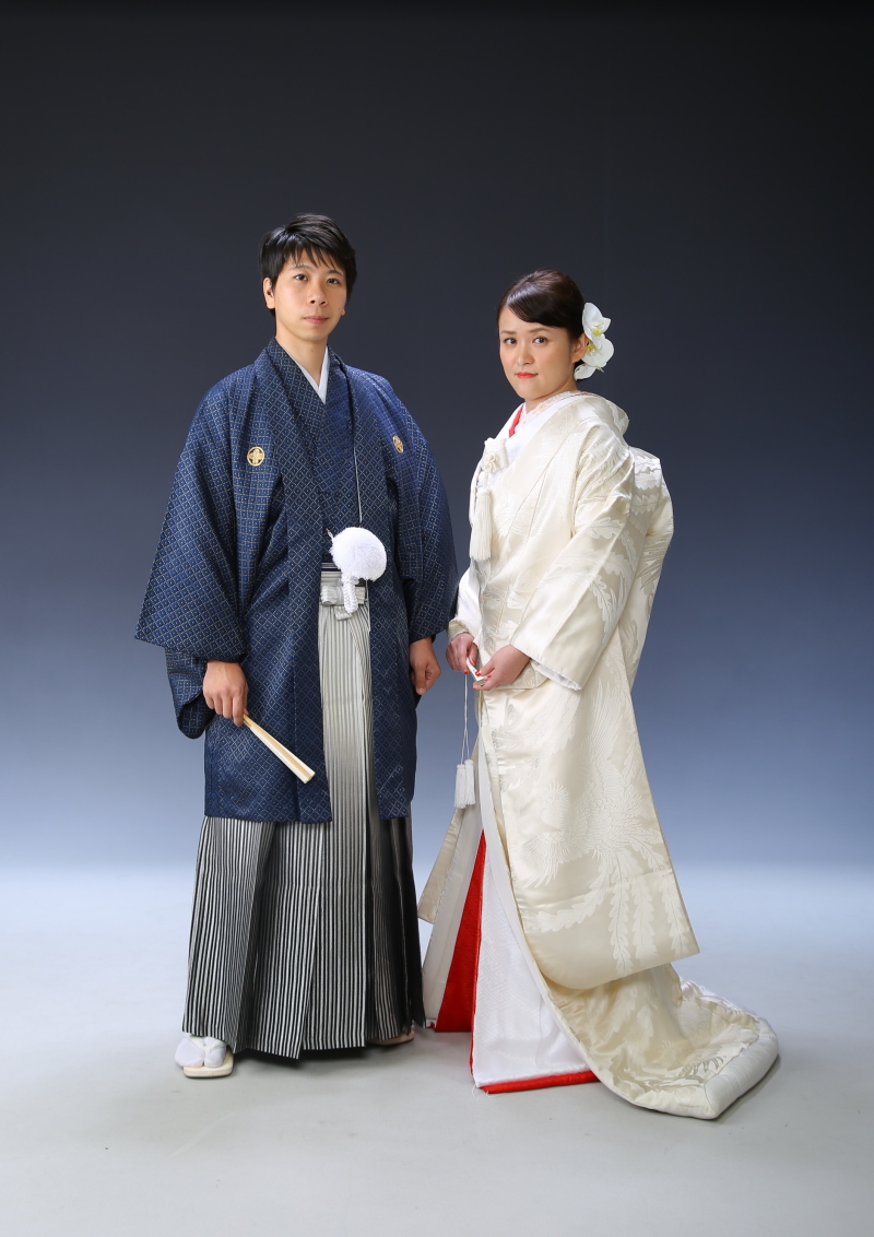 和装2点でフォーマルとカジュアル