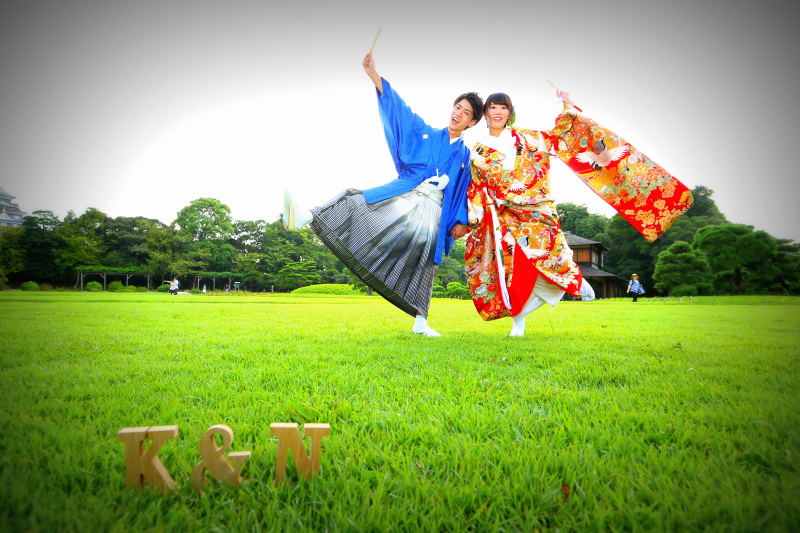 カメラマンさんがノリノリで撮ってくれて楽しかったです!