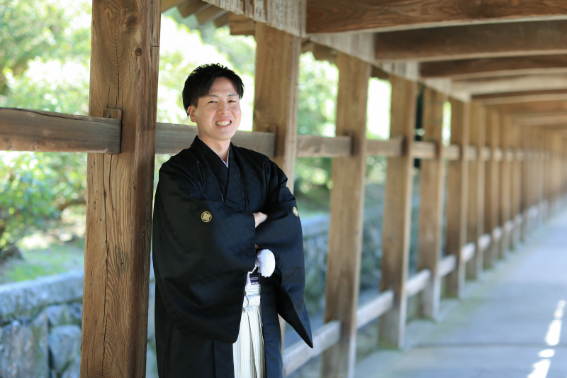 ご新郎様ソロショット