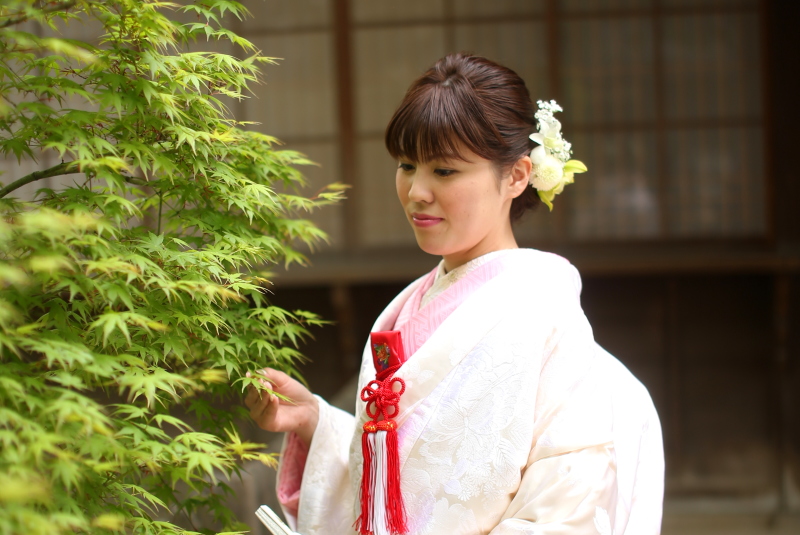 着物の小物を変えてもらいました