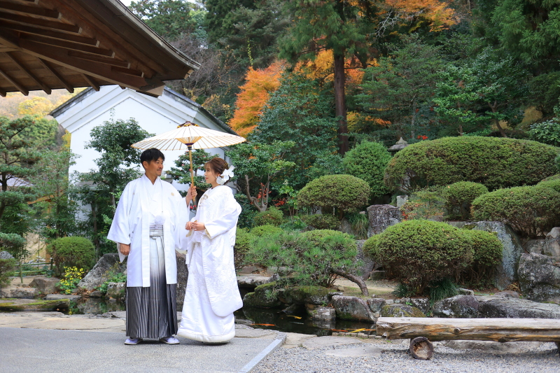 吉備津神社のお庭