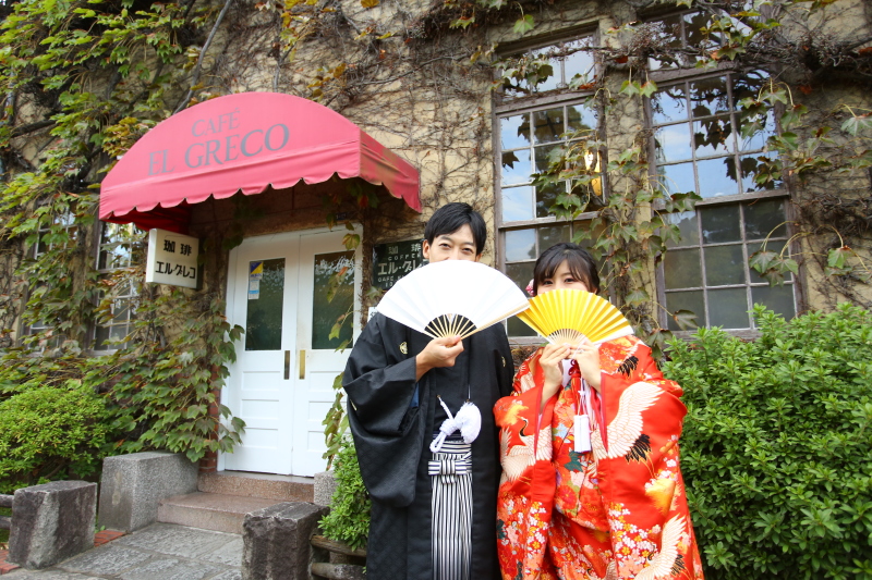 観光しながら♪