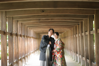 吉備津神社で前撮り