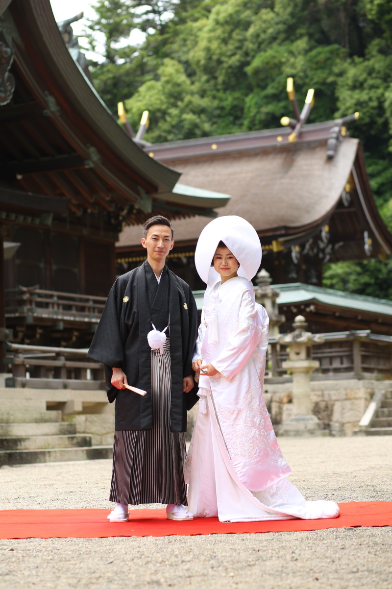 きっちりしたポーズも