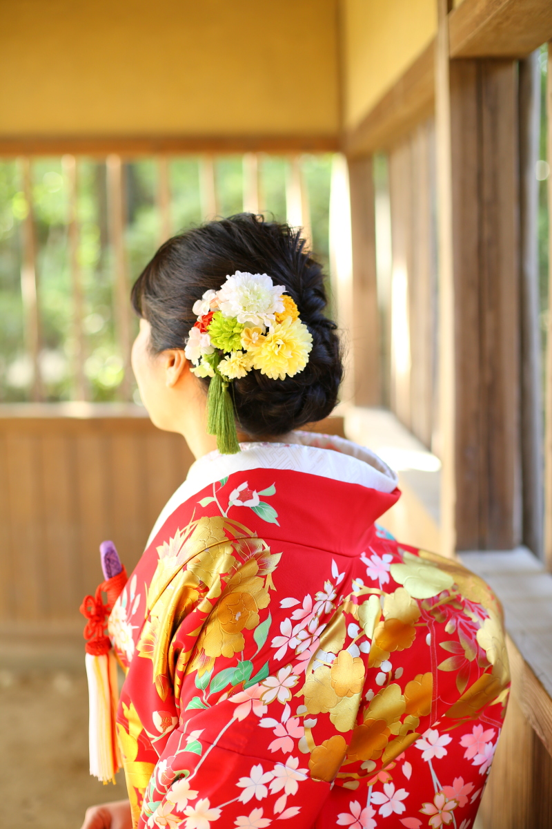 髪型もかわいくしてくれた!