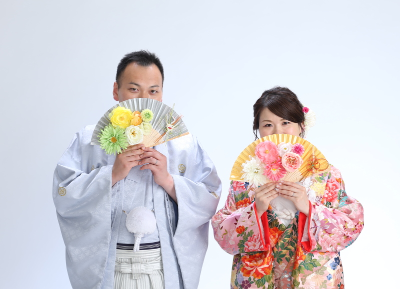 小物も使って楽しく撮影☆