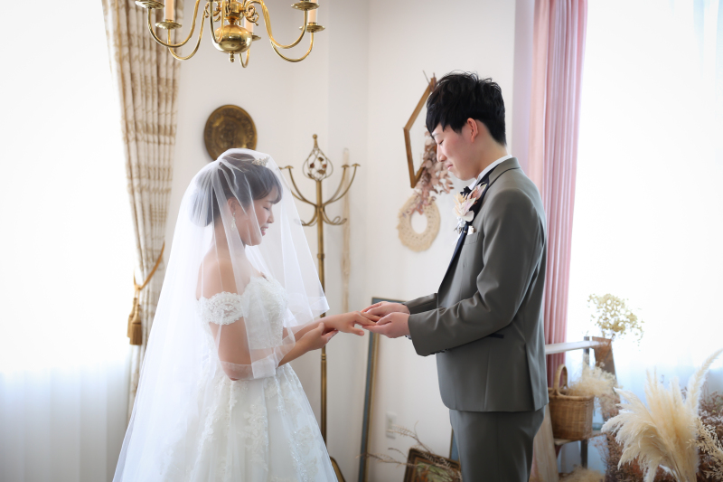 セレモニーフォトも撮影しました