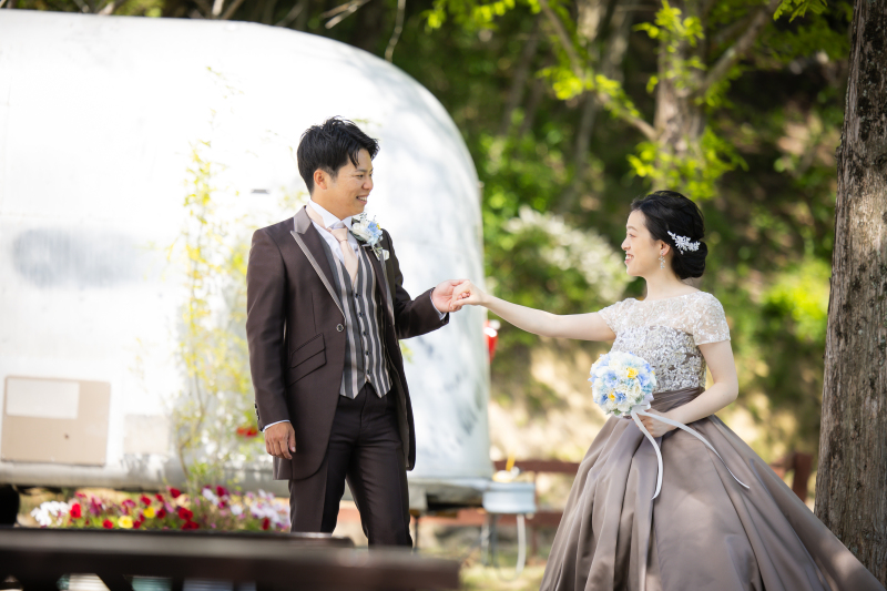 ご新郎様のエスコート