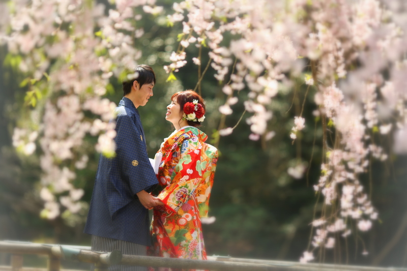 桜も緑も綺麗なロケーションに☆