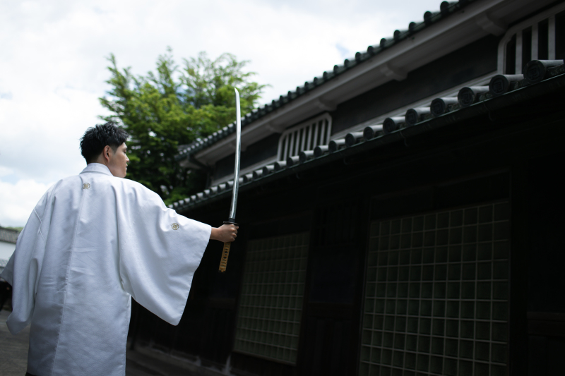 ご新郎様のソロショット