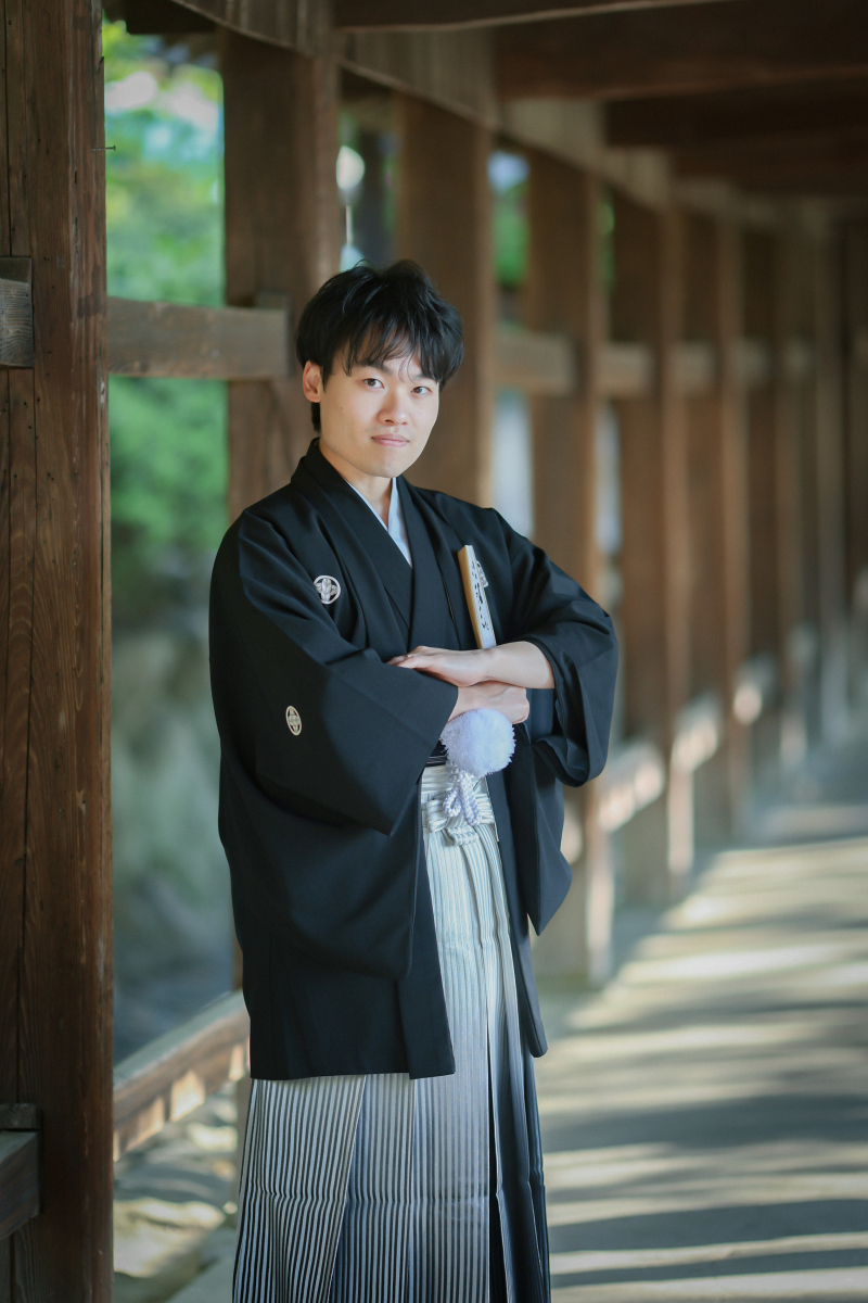 ご新郎様ソロショット