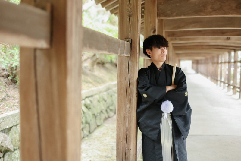 ご新郎様ソロショット