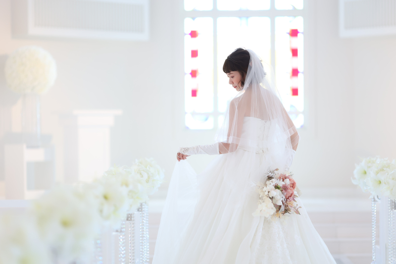 花嫁様ショット