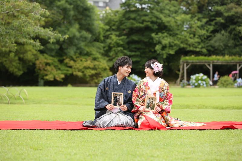 両親の結婚写真