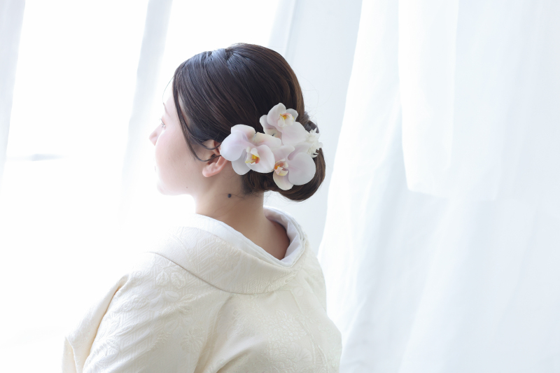 素敵なヘアセットも♩