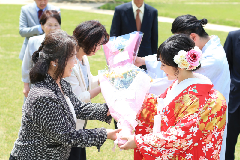 サプライズにも対応してくれた