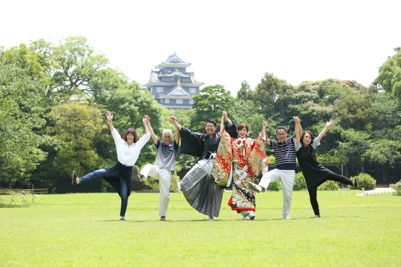 家族写真もバッチリ！！