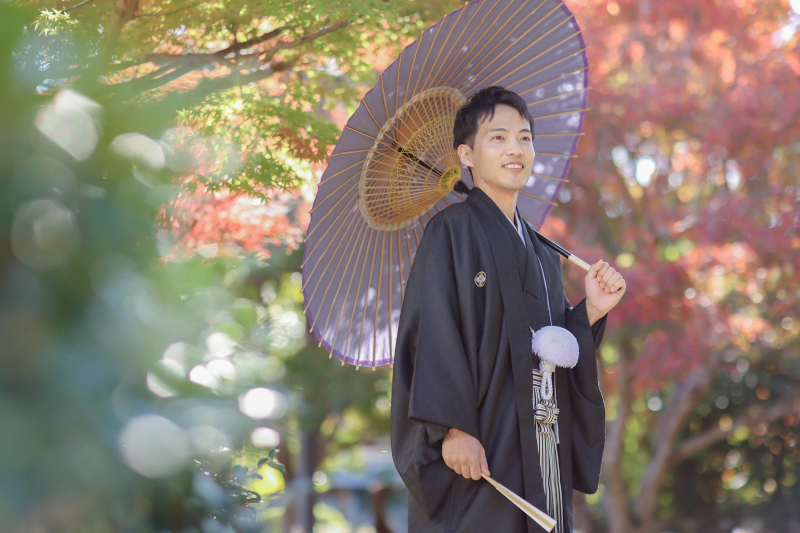 ご新郎様のソロショット