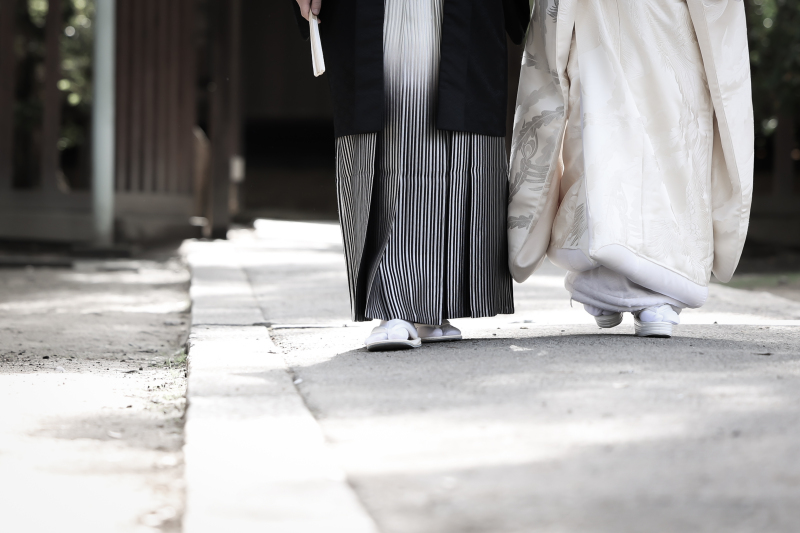 足元ショットも