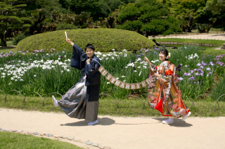 後楽園で撮影がしたくて