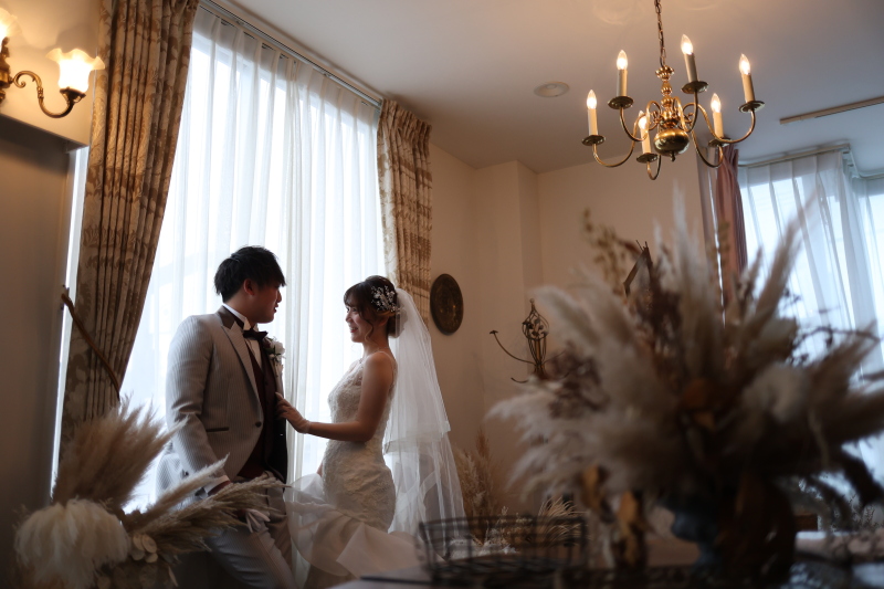 スタジオビュー岡山本店_衣装の試着ができる