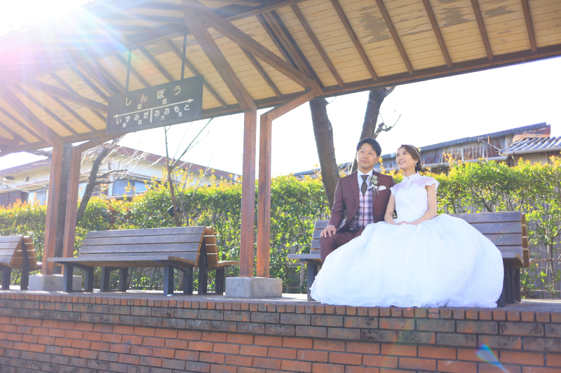 スタジオ撮影にプチロケーション追加可能♩