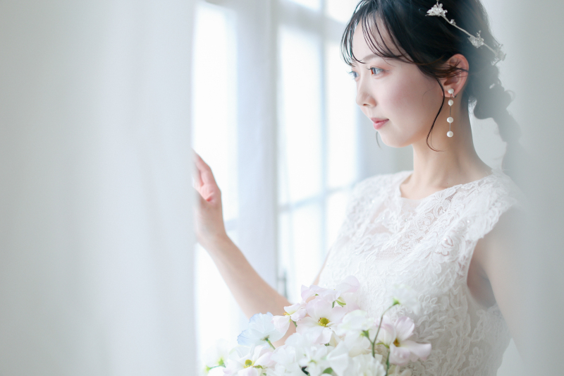 透明感がほしい花嫁様へ