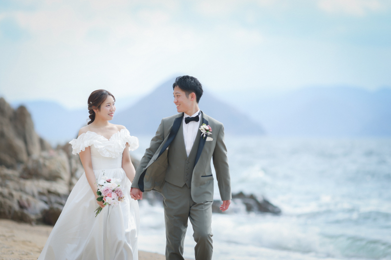 日本渚百選に選ばれた渋川海岸で