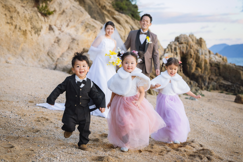 お子様とのお写真も残せます