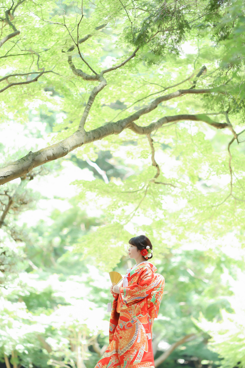 スタジオビュー岡山本店_和装にぴったり♥神社・仏閣ロケーション