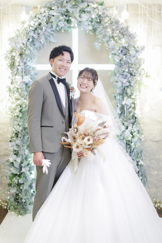 スタジオビュー岡山本店_挙式さながらのフォトウェディング