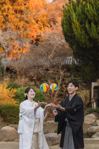 スタジオビュー岡山本店_【紅葉ロケ】後楽園・吉備津神社