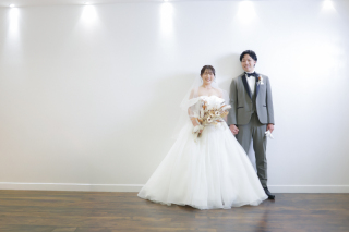 スタジオビュー岡山本店_挙式さながらのフォトウェディング