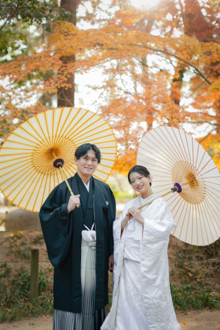 スタジオビュー岡山本店_【紅葉ロケ】後楽園・吉備津神社
