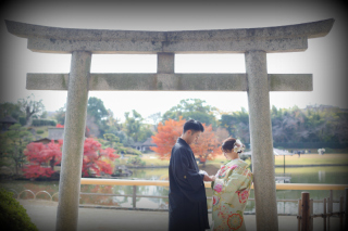 スタジオビュー岡山本店_【紅葉ロケ】後楽園・吉備津神社