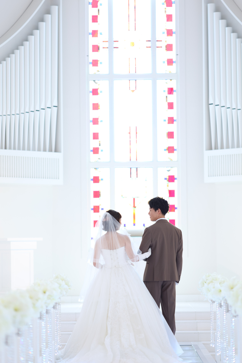 スタジオビュー岡山本店_チャペルで撮影できる