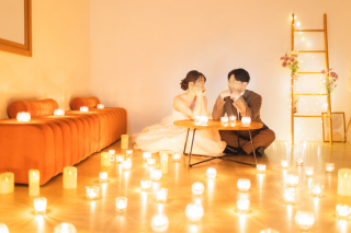 何年経っても見返したくなる、おふたりらしい笑顔あふれる一枚＊