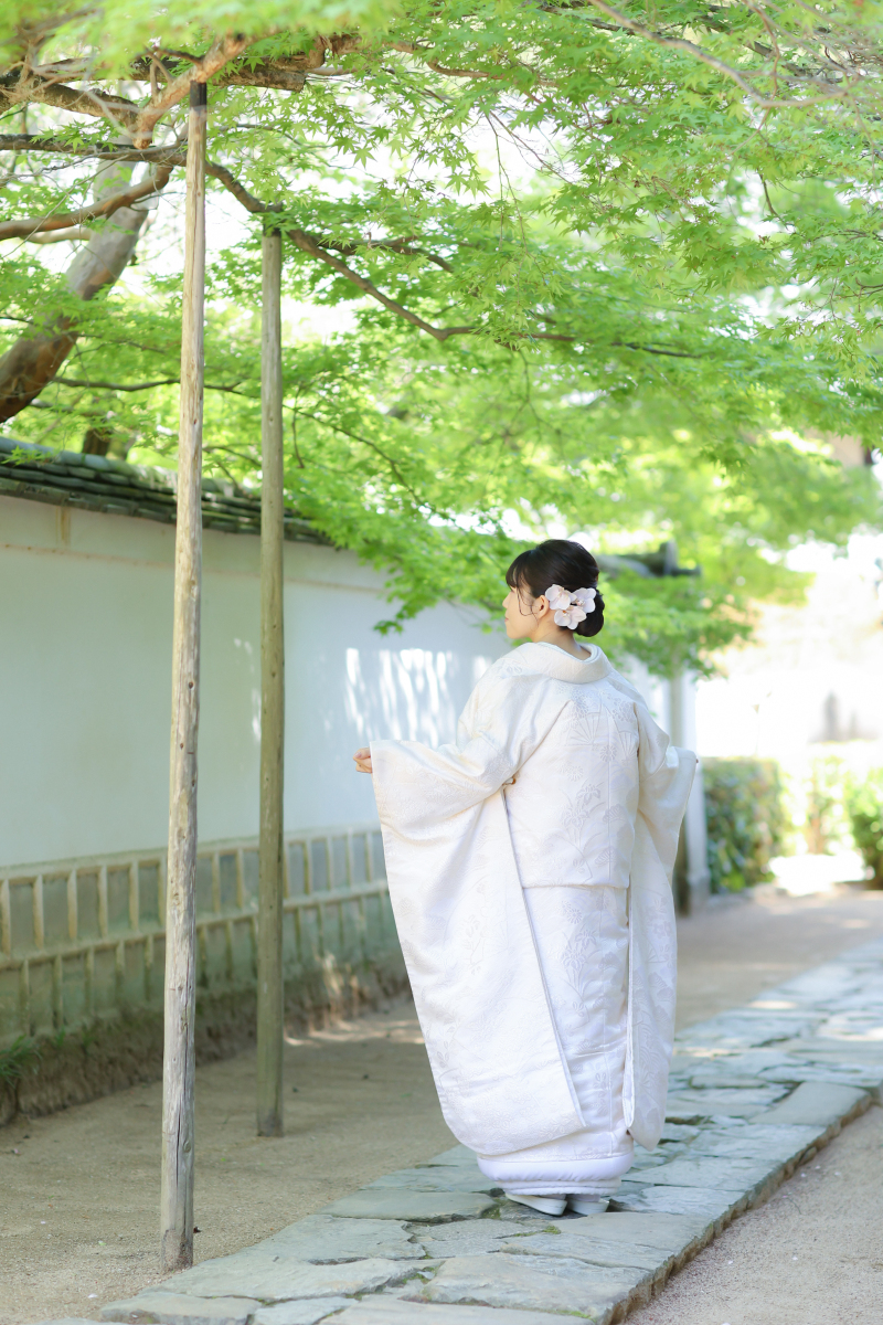古き良き和装のお衣裳も綺麗にお写しいたします