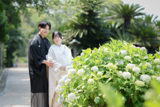 おふたりだけでなく、お写真が美しく映るように計算して撮影しています